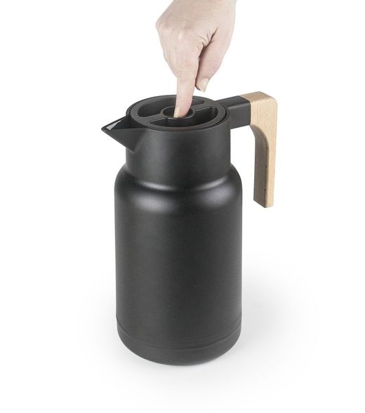 Thermos Wood Nero 1L Lacor
