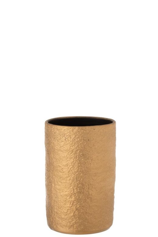 Golden Gold Christmas Vase Small Size