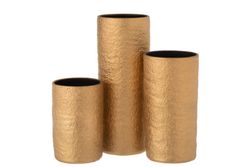 Golden Gold Christmas Vase Small Size
