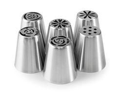 Juego 6 Boquillas Rusas D 3,5X4,2 Cm Lacor