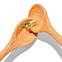 Juego cubiertos madera para ensalada Oxo
