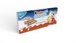 Kinder chocolate 125 gr edizione natale