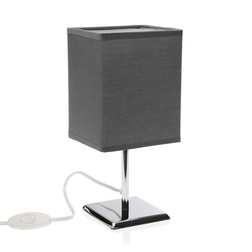 Lampara de mesa gris oscuro
