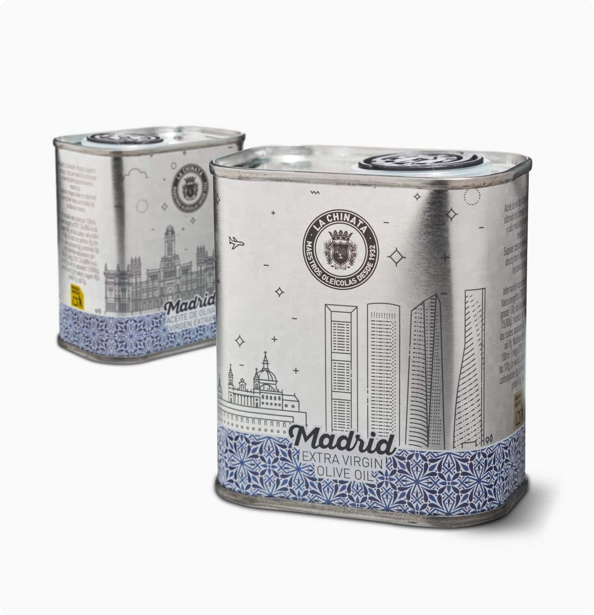 Lata Aceite Oliva Virgen Extra Madrid 100 ml La Chinata