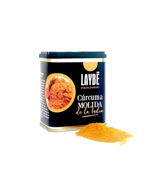 Laybé Gemalen Kurkuma Blik Gourmet Kruiden 80 gr