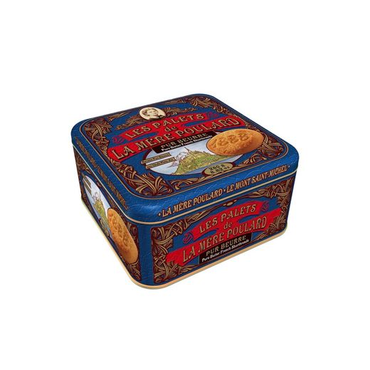 Biscoitos de lata Paletes Manteiga 250 grs Normandy La Mere Poulard