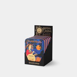 Lata Hojas Chocolate Amatller 32% y Maracuyá 60 grs