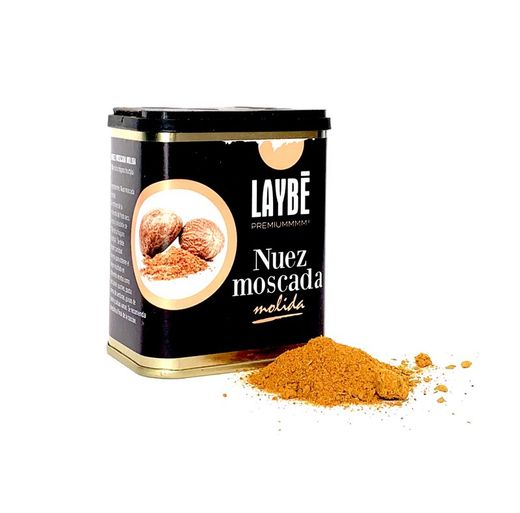 Laybé Gemalen Nootmuskaat Blik Gourmet Kruiden 70 gr