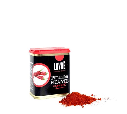Burk Spanskt urval Hot Paprika Laybé Gourmet Art 80 grs