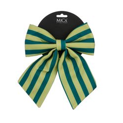 Lazo Navideño Rayas Verde 20 x 23 x 3 cm Edelmann
