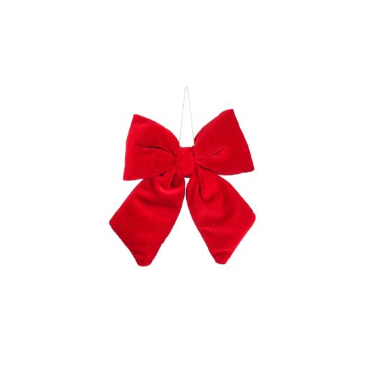 Lazo Navideño Rojo 3 x 15 x 17 cm Edelmann