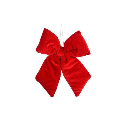 Lazo Navideño Rojo 5 x 20 x 23 cm Edelmann