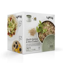 Cocedor al Vapor Arroz y Quinoa Lekue Color Verde