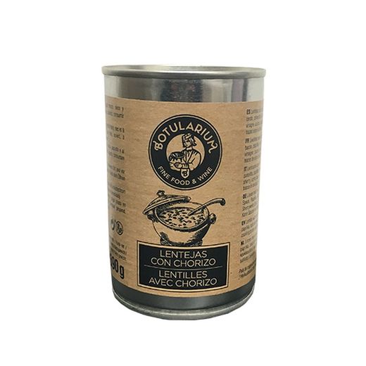 Linzen met Chorizo ​​390 gr Botularium