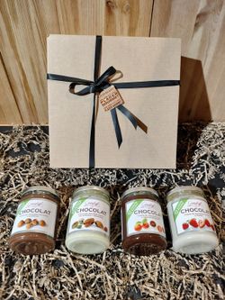 Lote de cremes de chocolate gourmet Grasshoff