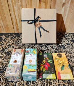 Lote Gourmet de Chocolate e Biscoitos Organiko Lady Joseph