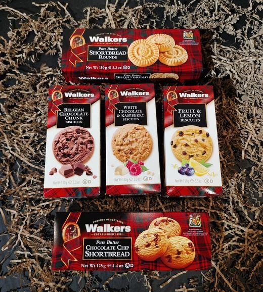 Lote Gourmet de Biscoitos Premium Walkers