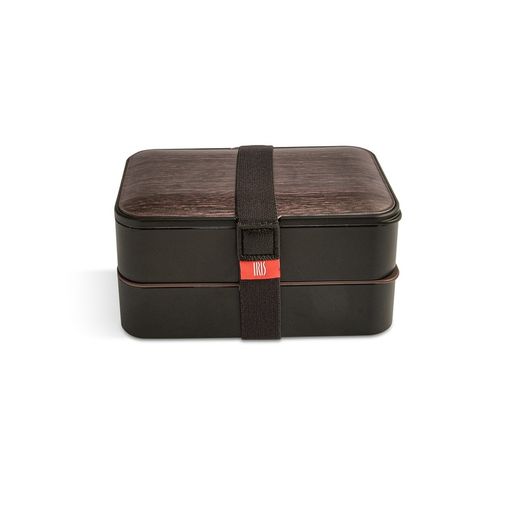 Τσάντα φαγητού Bento Brown Wood 1,2 L.
