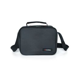 Lunchbag inoxbag negro con 1 contenedor 0,7 l Iris