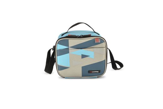 Lunchbag Portacomidas City Printing Iris Geometric (incluye contenedores)