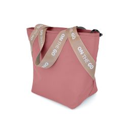 Lunchbag tote on the go pink Iris