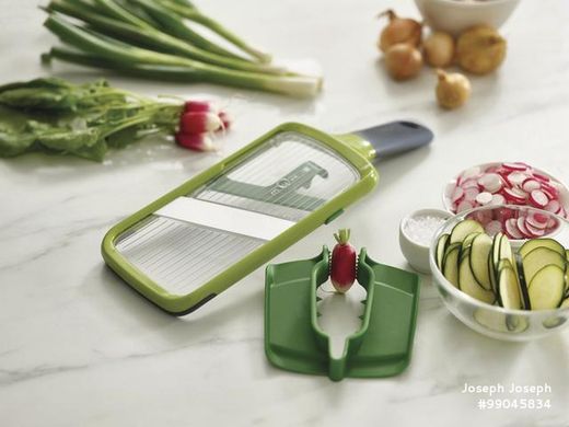 Mandolina con sujeción de alimentos Verde Multi Grip Joseph