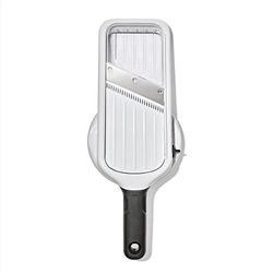 Mandolina de cocina ajustable 5 posiciones rodajas juliana Oxo