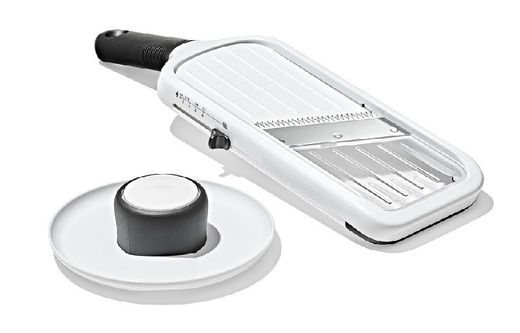 Mandolina de cocina ajustable 5 posiciones rodajas juliana Oxo