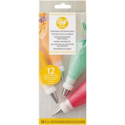 Manga pastelera 30 cms 12 uds wilton