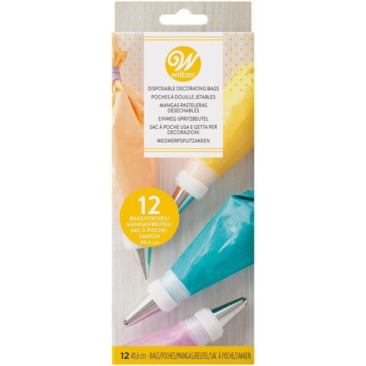 Spuitzak 40 cm 12 stuks wilton