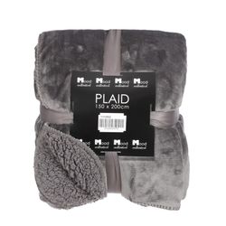 Gustosa Blanket 200 x 150 Anthracite Color Edelmann