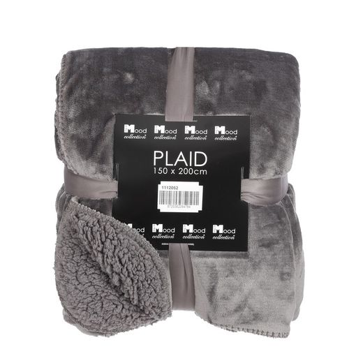Gustosa Blanket 200 x 150 Anthracite Color Edelmann