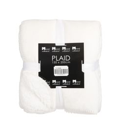 Gustosa Blanket 200 x 150 White Color Edelmann