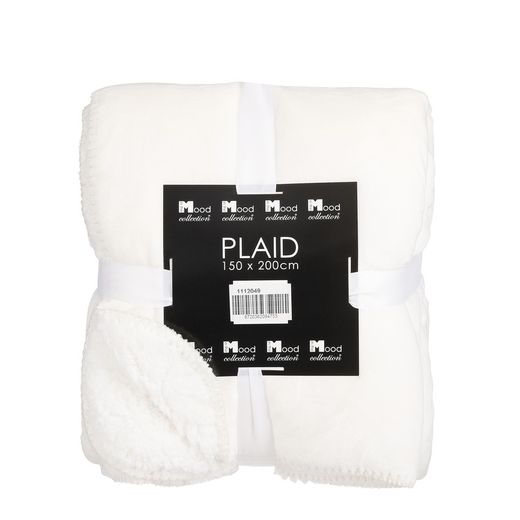 Gustosa Blanket 200 x 150 White Color Edelmann