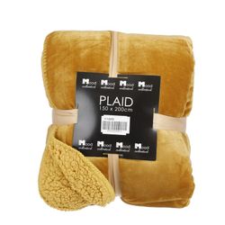 Gustosa Blanket 200 x 150 Mustard Color Edelmann