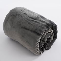 Manta Navideña Polar Mardy Antracita 200 x 150 cm Edelmann