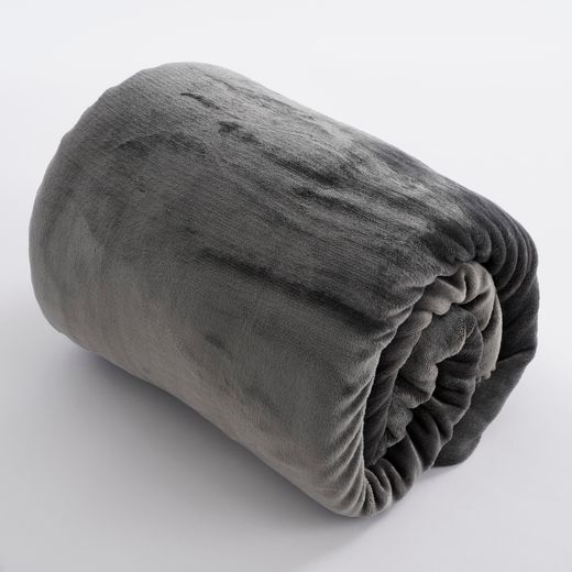 Manta Navideña Polar Mardy Antracita 200 x 150 cm Edelmann