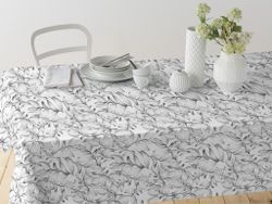 Mantel Algodón Antimanchas Cloe Negro 140x200 Resinado