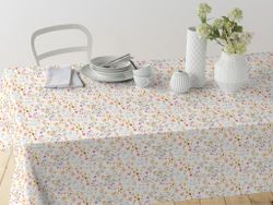 Mantel Algodón Antimanchas Serena Naranja 140x200 Resinado