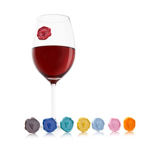 Marcadores de copa Classic Set de 8 Vacuvin