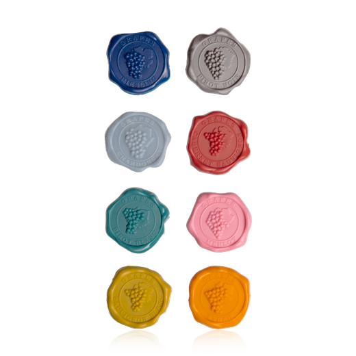 Marcadores de copa Classic Set de 8 Vacuvin