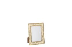 Golden Gold Christmas Photo Frame Lucy Small
