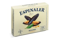 Mexilhão em conserva premium Spinaler 125 grs 12-16pcs