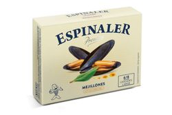 Mexilhão em conserva premium Spinaler 125 grs 6-8pcs