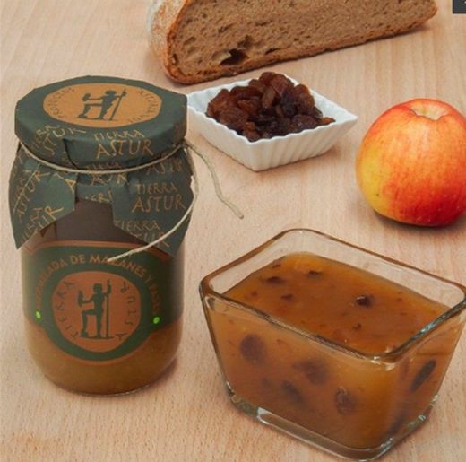 Asturische Appel- en Rozijnenjam Tierra Astur 335 grs