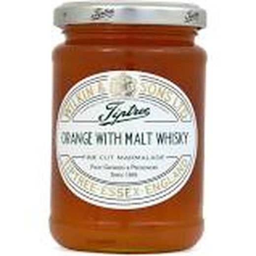 Geléia de laranja com uísque de malte tiptree 340 g