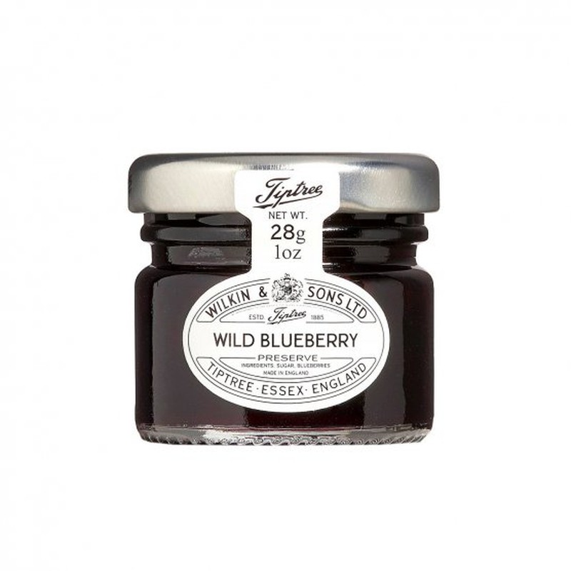 Acquista online Mini Tiptree Confettura Di Mirtilli 28 gr. Conserve di  origine naturale senza conservanti — Area Gourmet