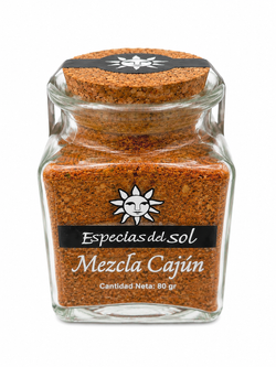 Mezcla Especies Mezcla cajún Especias del Sol 80 grs