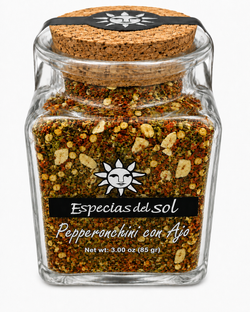 Mezcla Especies Pepperonchini con ajo Especias del Sol 85 grs