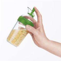 Mezclador de cocina para vinagretas verde Oxo